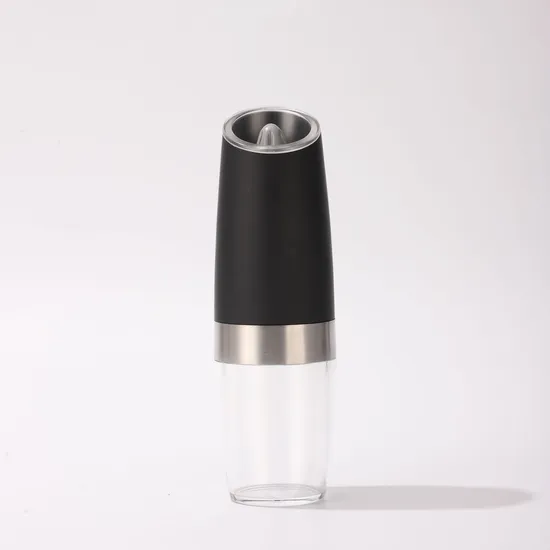 충전식 신형 스마트 USB 소금 전기 소금 및 후추 분쇄기 충전식 소금 및 후추 분쇄기 세트