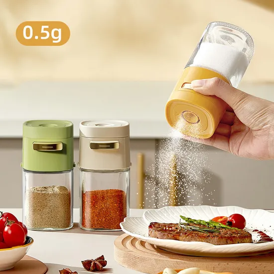 180ml 주방용 향신료 병 0.5그램 압출 균일 분사 향신료 병